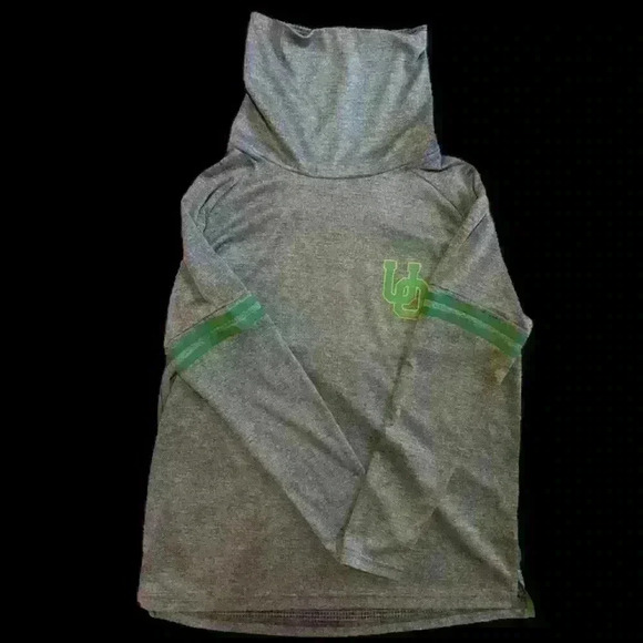 Nike Women’s Oregon Ducks Football Funnel Neck Sweatshirt Jersey. Size Large. - Picture 5 of 11